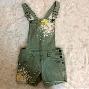 Girls Cat & Jack Overall Shorts